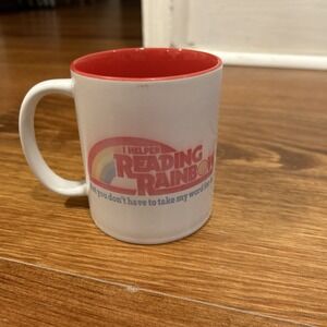 Reading Rainbow Coffee Mug (Vintage)
